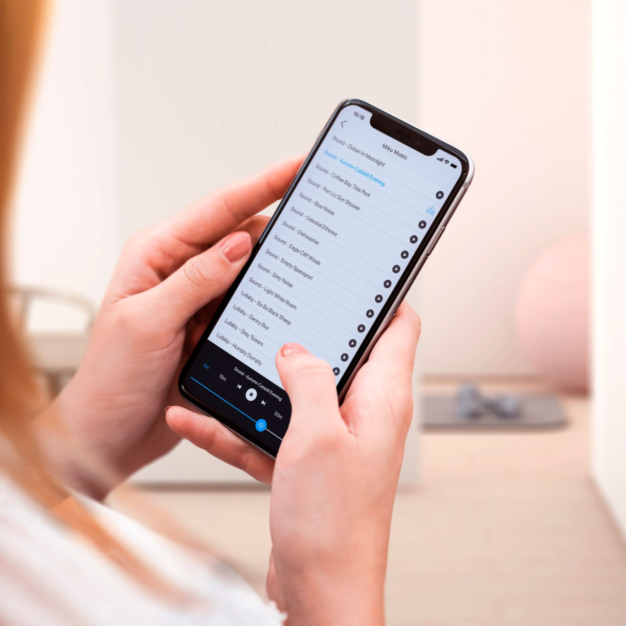 Miku - Pro Smart Baby Monitor - White