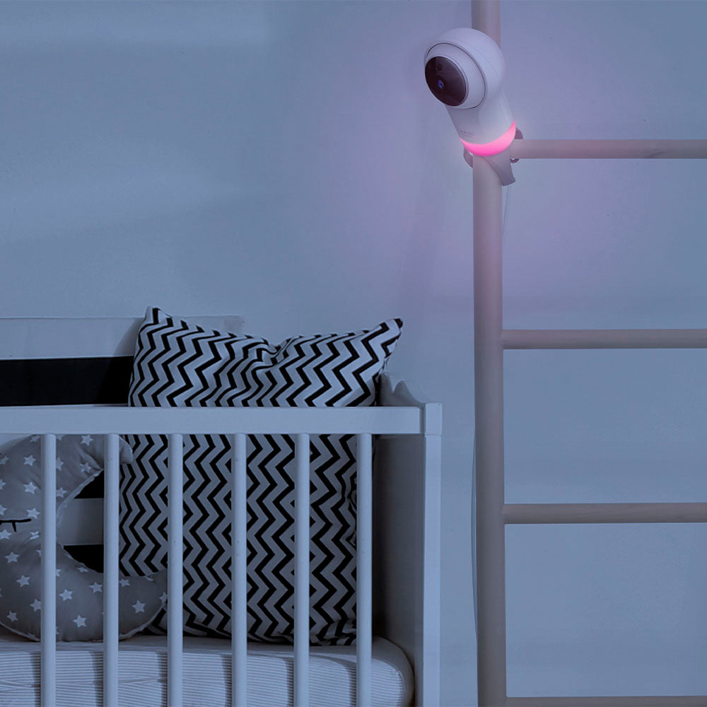 Hubble Connected - Nursery Pal Glow Deluxe Smart HD Wi-Fi Video Baby Monitor