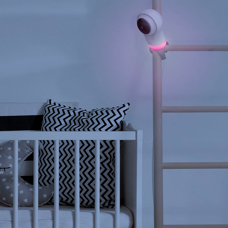 Hubble Connected - Nursery Pal Glow Deluxe Smart HD Wi-Fi Video Baby Monitor