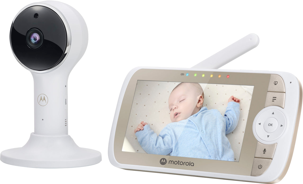 Motorola - VM65 Connect 5" WiFi Video Baby Monitor