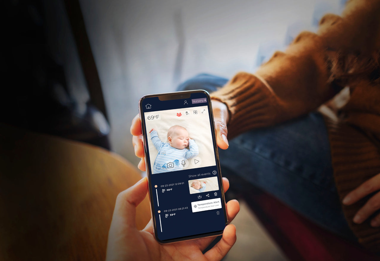 Motorola - VM65 Connect 5" WiFi Video Baby Monitor