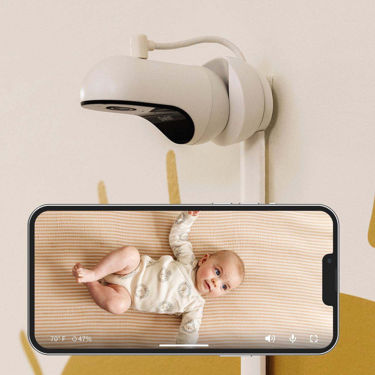 Owlet - Cam 2, HD Video Baby Monitor - White