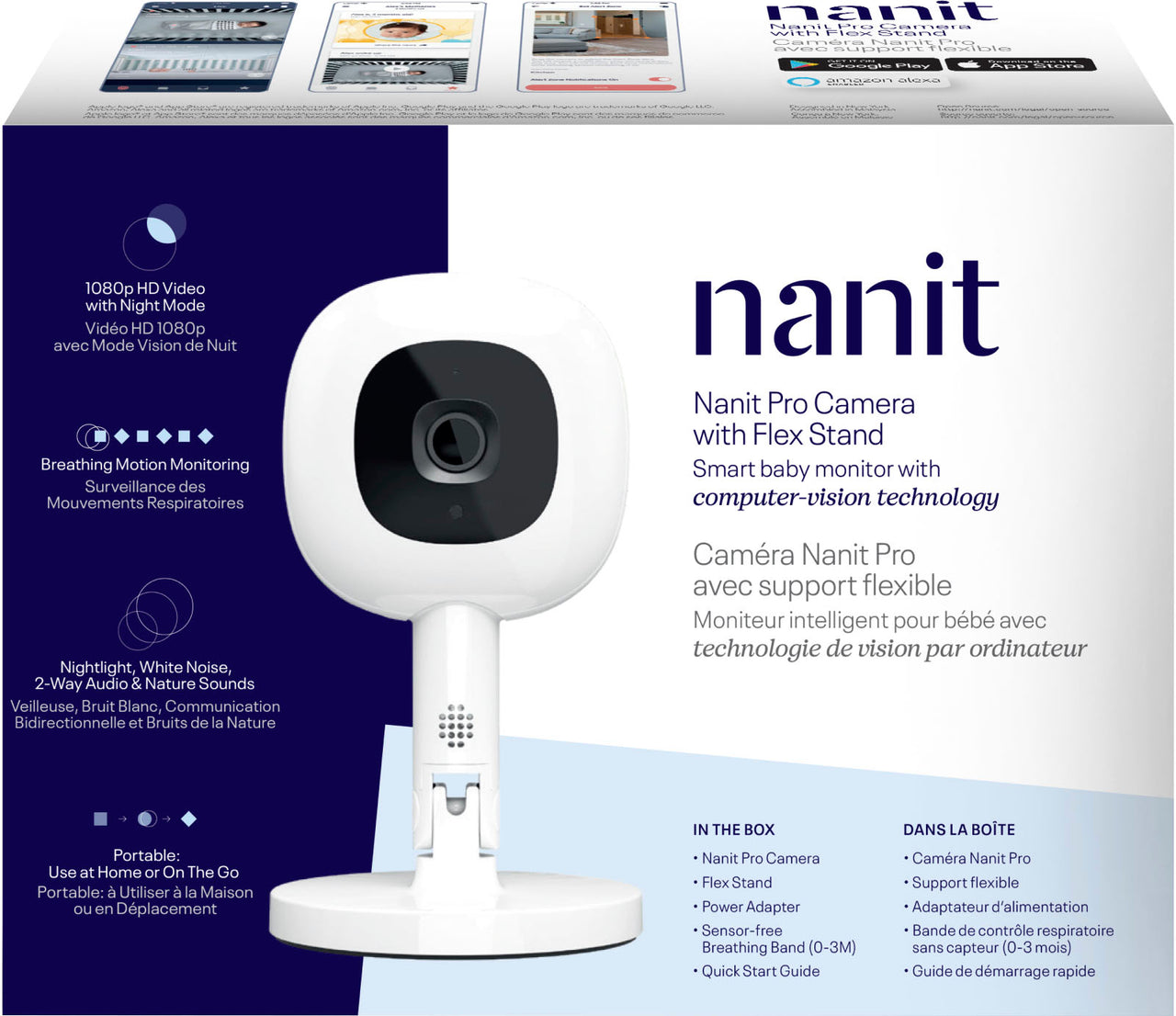 Nanit - Pro Smart Baby Monitor & Flex Stand
