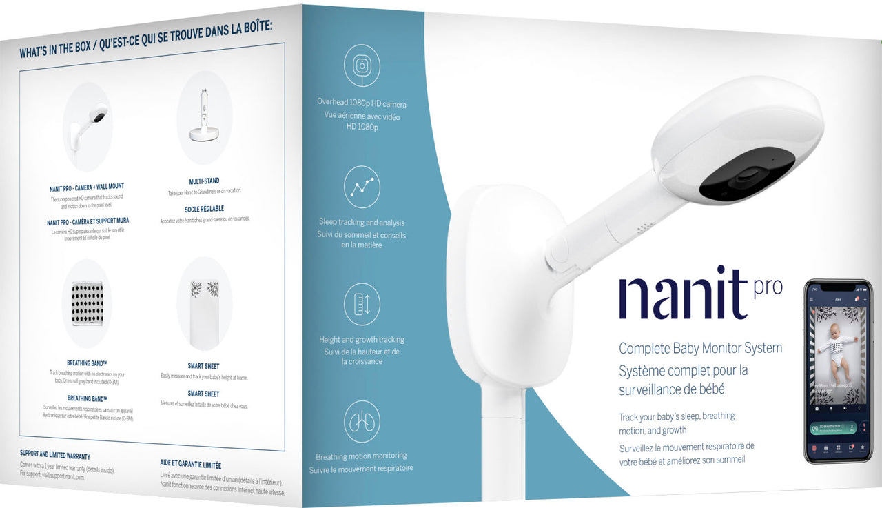 Nanit - Pro Complete Baby Monitoring System - White
