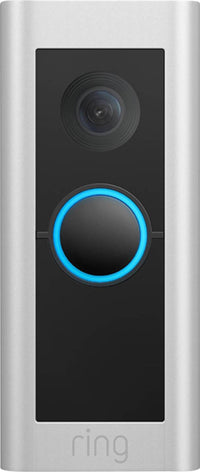 Thumbnail for Ring - Video Doorbell Pro 2 Smart WiFi Video Doorbell Wired - Satin Nickel