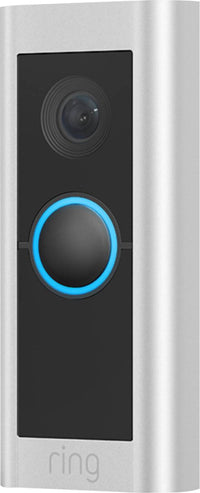 Thumbnail for Ring - Video Doorbell Pro 2 Smart WiFi Video Doorbell Wired - Satin Nickel