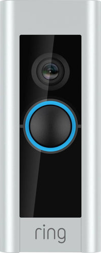 Thumbnail for Ring - Video Doorbell Pro Smart Wi-Fi - Wired - Satin Nickel