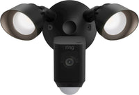 Thumbnail for Ring - Floodlight Cam Plus Outdoor Wired 1080p Surveillance Camera - Black