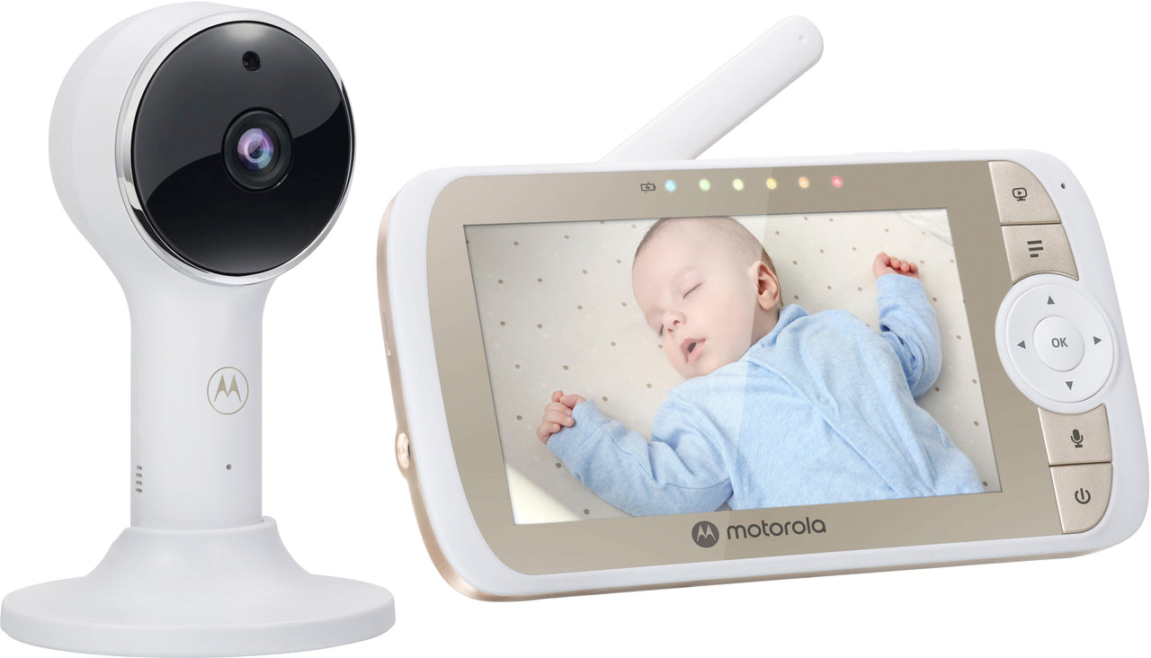 Motorola - VM65 Connect 5" WiFi Video Baby Monitor