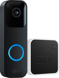 Thumbnail for Blink - Smart Wifi Video Doorbell – Wired/Battery Operated with Sync Module 2 - Black