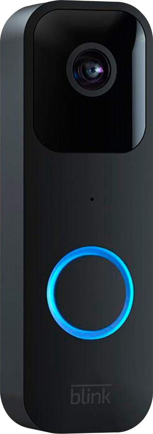 Blink - Smart Wifi Video Doorbell – Wired/Battery Operated - Black