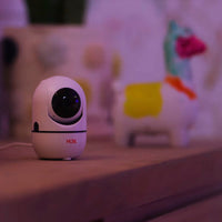Thumbnail for MOBI - Cam HDX Smart HD Pan & Tilt Wi-Fi Baby Monitoring Camera with 2-way Audio and Powerful Night Vision - White
