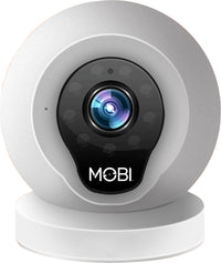 Thumbnail for MOBI - Cam Multi-Purpose Smart HD Wi-Fi Baby Camera Monitor with 2-way Audio, Recording, and motion detection - White