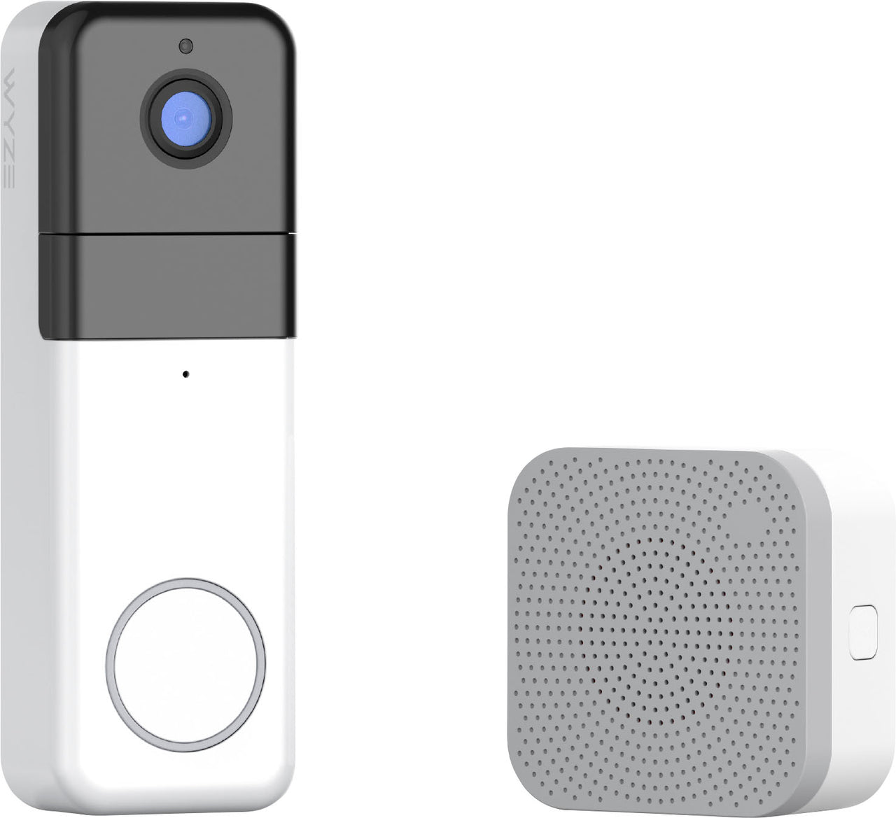 Wyze - Wireless Video Doorbell Camera Pro - White