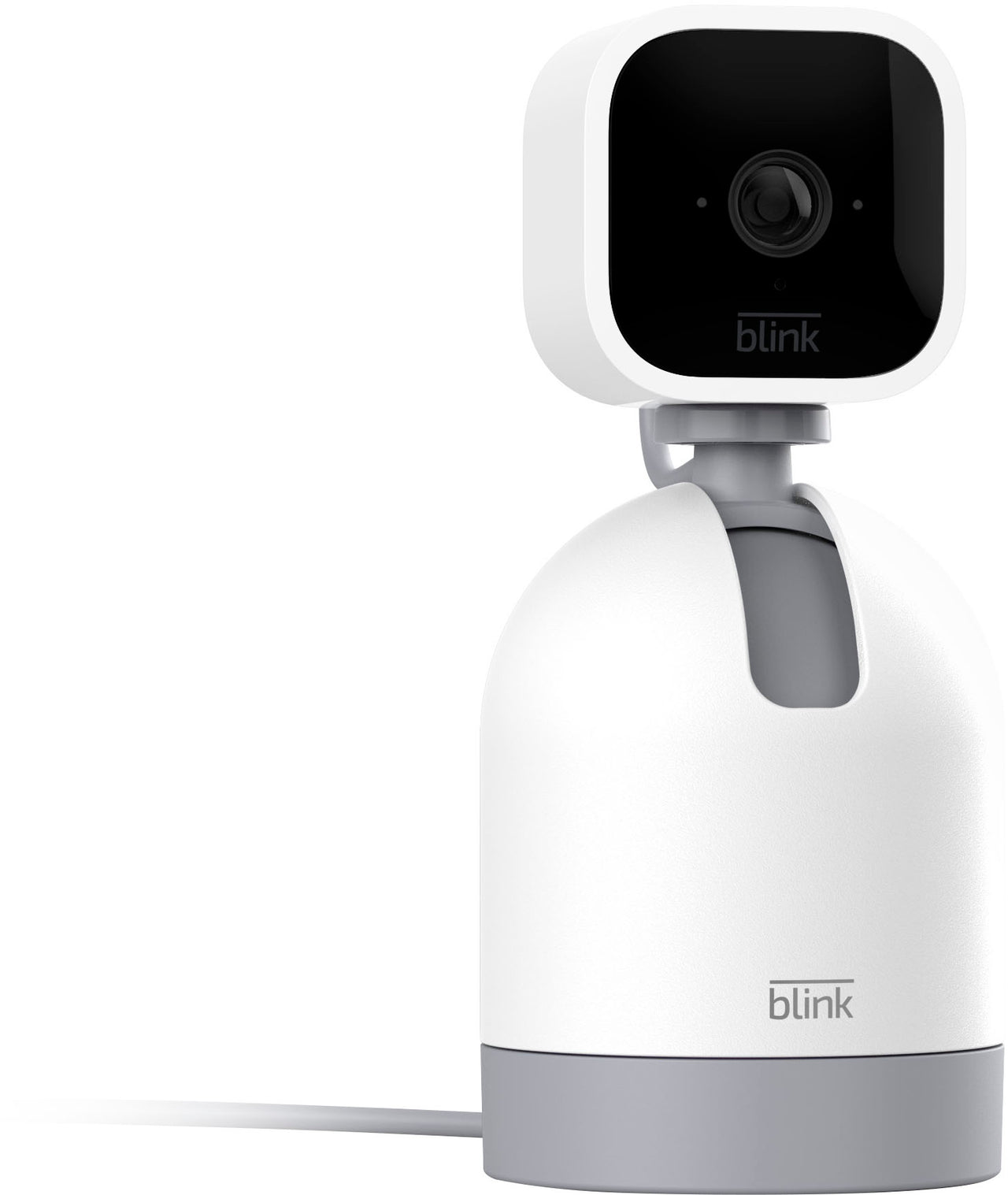 Blink - Mini Pan-Tilt Indoor Wired 1080P Security Camera - White