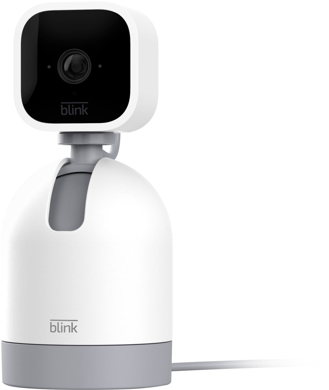Blink - Mini Pan-Tilt Indoor Wired 1080P Security Camera - White