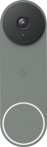 Thumbnail for Google - Geek Squad Certified Refurbished Nest Doorbell Wired (2nd Generation) - Ivy