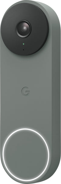 Thumbnail for Google - Geek Squad Certified Refurbished Nest Doorbell Wired (2nd Generation) - Ivy