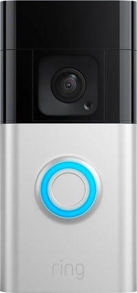 Thumbnail for Ring - Battery Doorbell Plus Smart Wifi Video Doorbell – Battery Operated with Head-to-Toe View - Satin Nickel